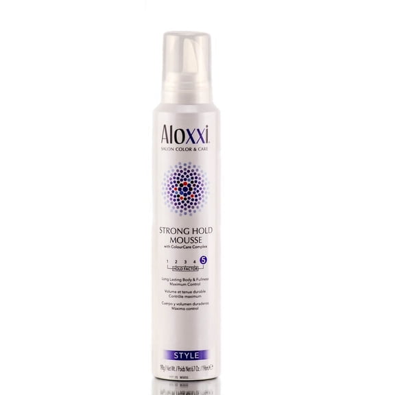 Aloxxi Strong Hold Mousse - Option : 6.7 oz