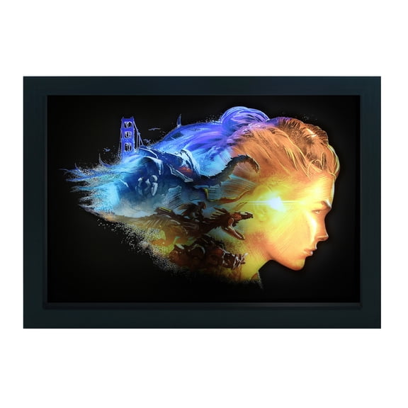 Aloy - Horizon Forbidden West, Collectors LED Shadow Box, 8 x 10 Inches