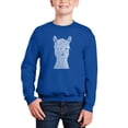 thumbnail image 1 of Alpaca - Boy's Word Art Crewneck Sweatshirt, 1 of 3