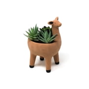 Cotta Planters Alpaca Ceramic Succulent Planter Pot with Drainage   6.5 Terra Cotta Style
