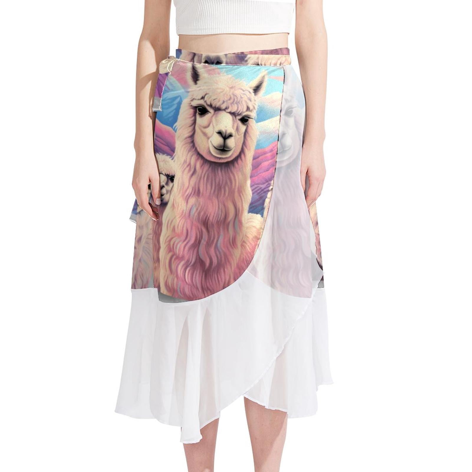 Solid Color Sexy Dark V Beach Skirt Women'S Chiffon Dress