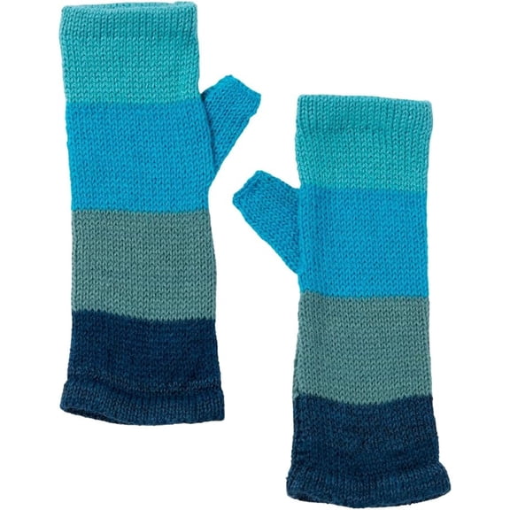 Alpaca Fingerless Mittens Gloves for Women 100% Super Soft Alpaca Fiber Handmade Fair Trade Typing Texting Gloves