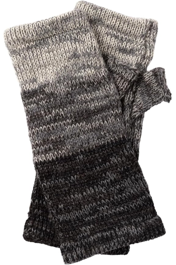 Alpaca Fingerless Mittens Gloves for Women 100% Super Soft Alpaca Fiber Handmade Fair Trade Typing Texting Gloves