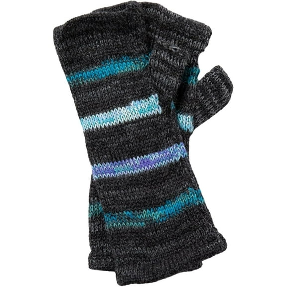 Alpaca Fingerless Mittens Gloves for Women 100% Super Soft Alpaca Fiber Handmade Fair Trade Typing Texting Gloves