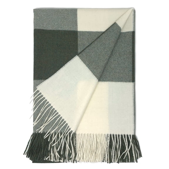 Alpaca Home - Cheeky Checks Cozy Alpaca Throw