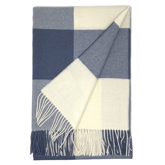 Alpaca Home - Cheeky Checks Cozy Alpaca Throw