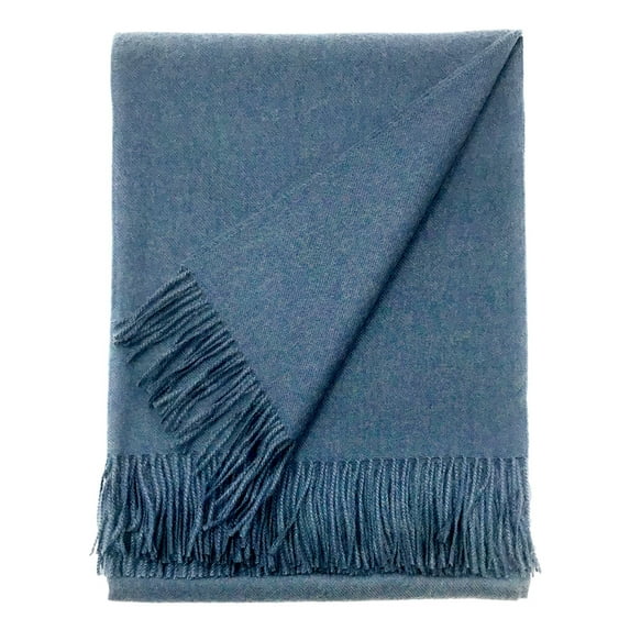Alpaca Home - Cityscape Throw Blanket - 100% Alpaca Wool - Multi-Hued (Athens)