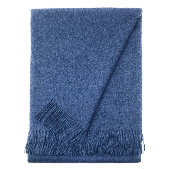 Alpaca Home - Cityscape Throw Blanket - 100% Alpaca Wool - Multi-Hued (Paris)