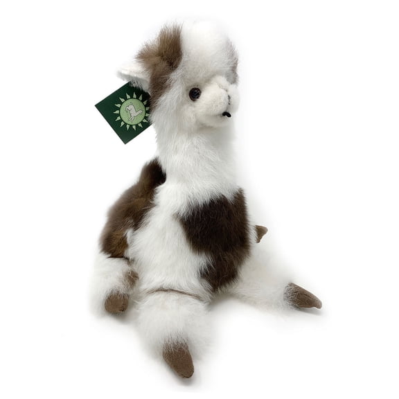 Alpaca Huacaya Plush Stuffed Animal - 12 inch