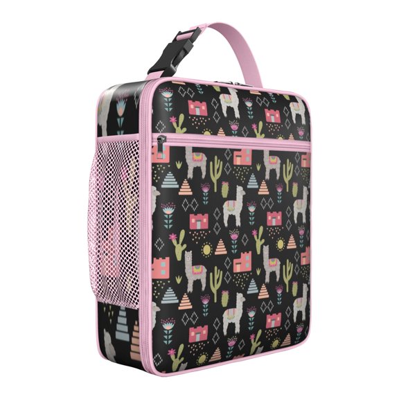 Alpaca Insulated Lunch Bag – Waterproof Soft Cooler Tote for Work, Travel & Outdoor, Reusable Thermal Meal Bag for Women & Men