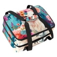 thumbnail image 1 of Alpaca Large Capacity Double Layered Insulated Lunch Bag with Two Compartments | Refrigerated Meal Bag for Hand-Carrying | 7.1x11.4x16.1 inches | Lunch Bags, 1 of 6