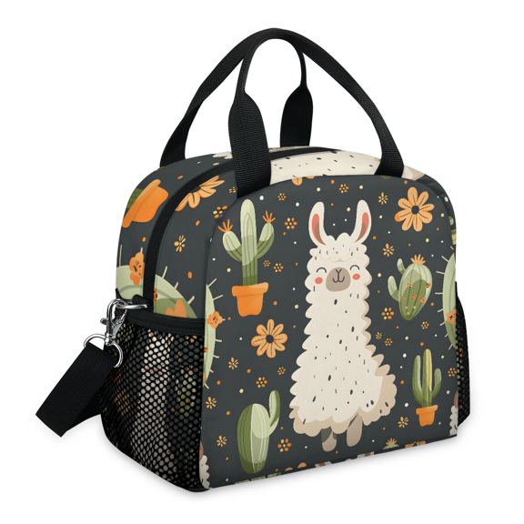 Alpaca Leak proof Reusable Lunch Box, Suitable for Picnicking, Office, Beach, Hiking, Insulated and Refrigerated Handbag - Suitable for Men and Women