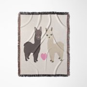 Alpaca Love, Woven Blanket