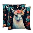 thumbnail image 1 of Alpaca Patterns for Home Decor, Covers Available in 16x16, 18x18, and 20x20 Inches,for Living Room, Bedroom - Great Gift Idea!, 1 of 6