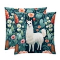 thumbnail image 1 of Alpaca Pillow Covers Inserts - Set of 2 Chair Pillow Covers, Decorative Pillows - Available in 16x16, 18x18, and 20x20 Inches with Unique Patterns for Any Occasion, 1 of 6