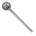 thumbnail image 1 of Alpaca Vintage Silver Lace-Edged Bookmark - Gift for Readers and Book Lovers, 1 of 1