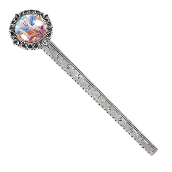 Alpaca Vintage Silver Lace-Edged Bookmark: a Gift for Readers and Book Lovers