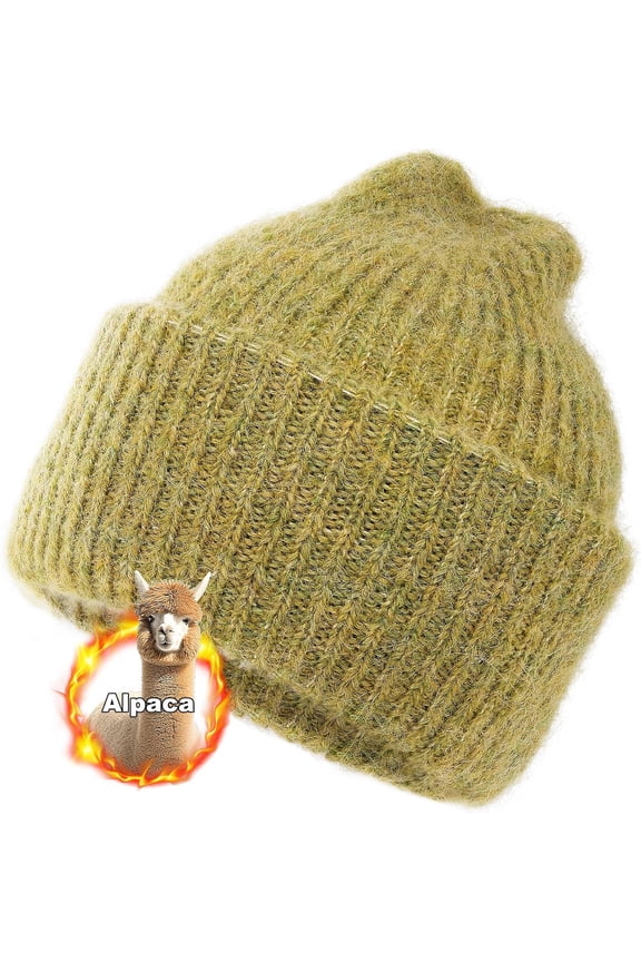 Alpaca Winter Hats for Kids Beanies Boys&Girls Toddler Beanie Hat Alpaca Wool Soft Fuzzy Warm Gift