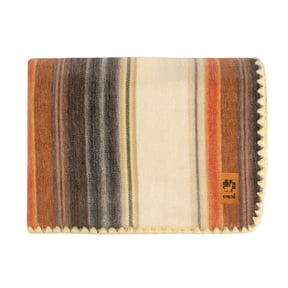 Alpaca Wool Blanket - Queen Size Bed Blanket - Alpaca Throw Blankets - Best Gift & Warm Blanket Throw, Lightweight, Couch or Camp- Outdoor Blanket - 87 x 64 inches (Light Brown)