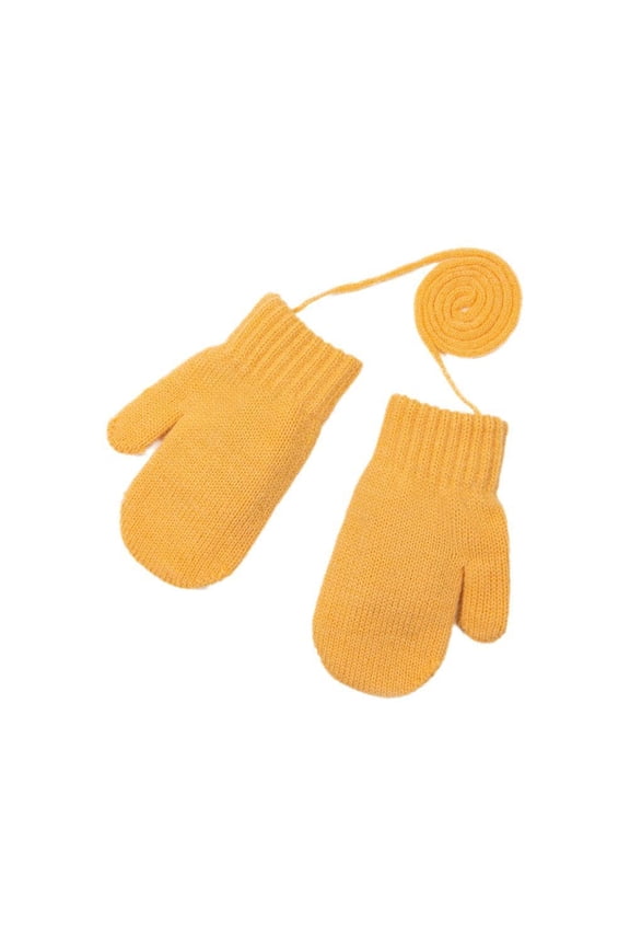 Alpaca Wool Children's Gloves for Autumn and Winter: Warm, Windproof and Easy to Store