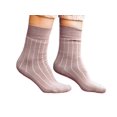 thumbnail image 1 of Alpaca Wool Socks for Men and Women, Warm Crew Socks, Comfortable Casual Dress Socks, Unisex Winter Boot Socks Taupe Small (US 6-8), 1 of 4