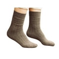 thumbnail image 1 of Alpaca Wool Socks for Men and Women, Warm Crew Socks, Comfortable Casual Dress Socks, Unisex Winter Boot Socks, 1 of 4