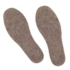 Alpaca Wool Warm Shoe Insert - Wool Shoe Insoles for Boot Soft Winter Warm Shoe Replacement Men 10 Women 11