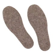 Alpaca Wool Warm Shoe Insert - Wool Shoe Insoles for Boot Soft Winter Warm Shoe Replacement Men 9 Women 10