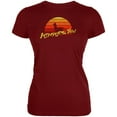thumbnail image 1 of Alpacalypse Now Alpaca Parody Juniors Soft T Shirt Garnet Red MD, 1 of 1