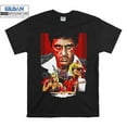 Alpacino Scarface Movie Tony T-shirt Gift Vintage Tshirt Men Women