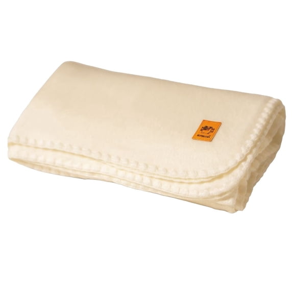 Alpakitas Alpaca Blend Throw Blanket, 64 x 45 in, Beige