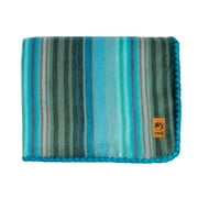 Alpakitas Alpaca Blend Throw Blanket, 64 x 45 in, Light Turquoise