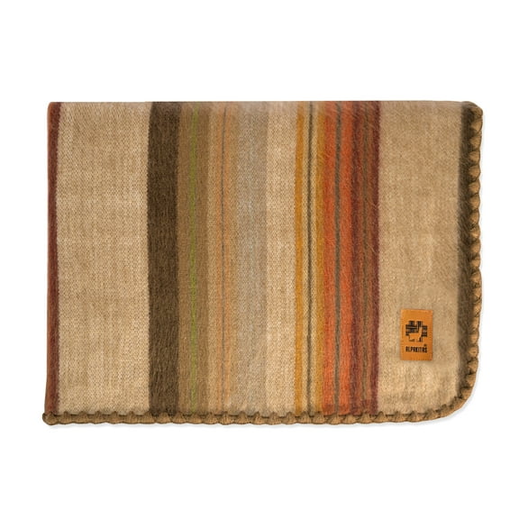 Alpakitas Premium Handmade Alpaca Throw Blanket | Blankets & Throws | Cooling Blanket | Queen Blanket Size 87 x 64 inches | Fleece Blanket | Fuzzy Blanket (Brown)