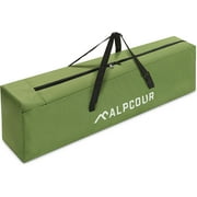 Alpcour 42-Inch Army Green Heavy-Duty Polyester Bag for Camping Cots and Chairs