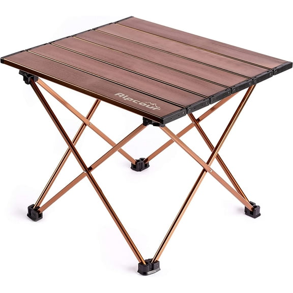 Alpcour Compact Lightweight Camping Table, Coffee