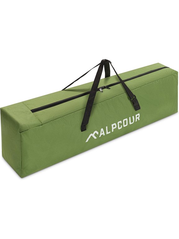 42-Inch Heavy-Duty Polyester Bag - Army Green Carry Case for Camping Cots and Chairs (Bag Only)