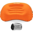 thumbnail image 1 of Alpcour Ultralight Inflatable Camping Pillow - Compact Travel Essential with Carry Case - Tiger Orange, 1 of 7