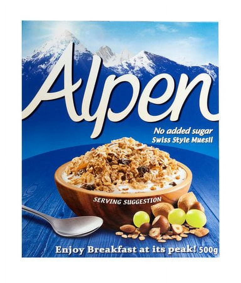 Alpen No Added Sugar Swiss Style Muesli 500G