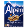 thumbnail image 1 of Alpen Swiss Style Muesli Cereal No Sugar Added 14 oz Pack of 6, 1 of 5
