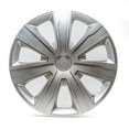 thumbnail image 1 of Alpena 16" Tenzo Wheel Covers, Silver, Set of 4, Model 58375, Fits Most Steel Wheels, 1 of 12
