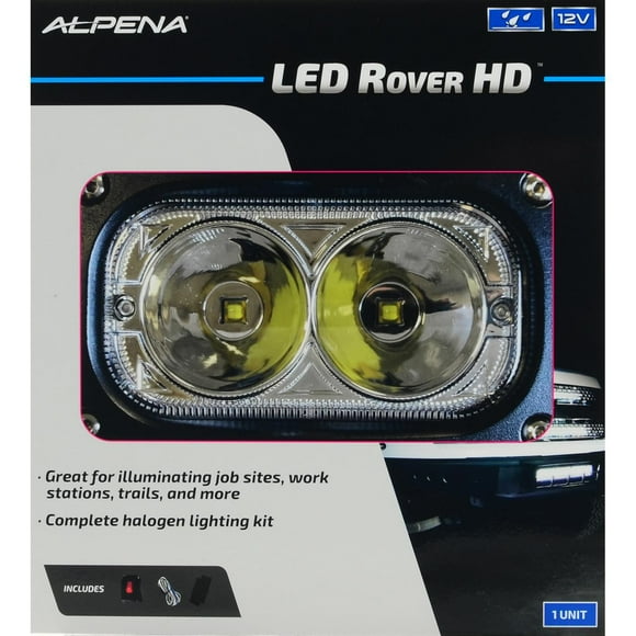 Alpena LED Rover HD - High Intensity, Spot Beam LED Utility, Task, Off-Road, Auxiliary Light, 1 each, sold by each