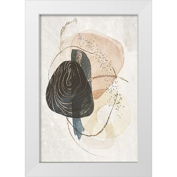 Alpenglow Workshop 11x14 White Modern Wood Framed Museum Art Print Titled - Found Objects