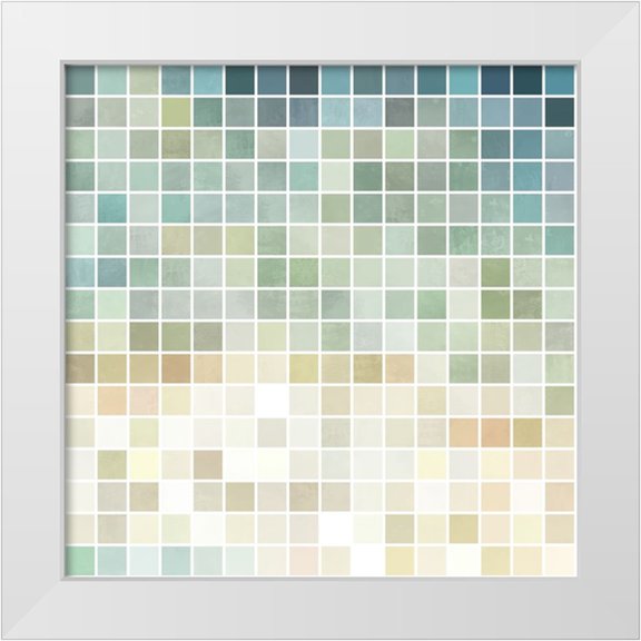 Alpenglow Workshop 12x12 White Modern Wood Framed Museum Art Print Titled - Canyon Walls