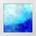 thumbnail image 1 of Alpenglow Workshop 12x12 White Modern Wood Framed Museum Art Print Titled - Splashing Surf, 1 of 4