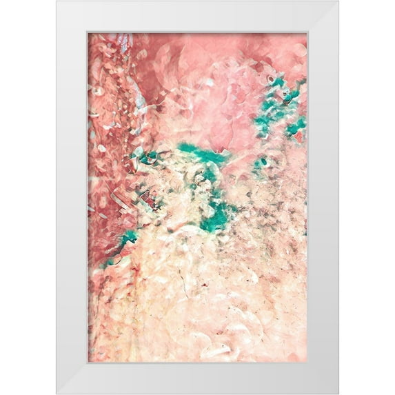 Alpenglow Workshop 13x18 White Modern Wood Framed Museum Art Print Titled - Oasis