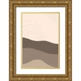 thumbnail image 1 of Alpenglow Workshop 17x24 Gold Ornate Wood Framed with Double Matting Museum Art Print Titled - Dry Desert Lands I, 1 of 4