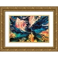 thumbnail image 1 of Alpenglow Workshop 18x13 Gold Ornate Wood Framed with Double Matting Museum Art Print Titled - Cygnus x - 1, 1 of 4