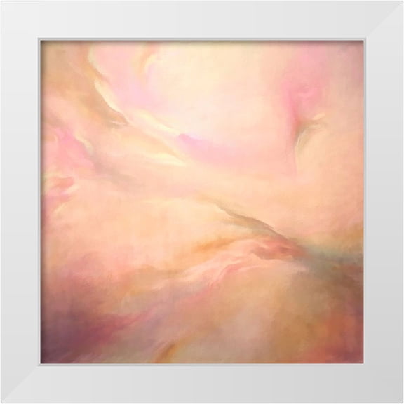 Alpenglow Workshop 20x20 White Modern Wood Framed Museum Art Print Titled - First Blush