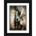 thumbnail image 1 of Alpenglow Workshop 23x32 Black Ornate Wood Framed with Double Matting Museum Art Print Titled - Shadow Figures, 1 of 4