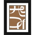 thumbnail image 1 of Alpenglow Workshop 23x32 Black Ornate Wood Framed with Double Matting Museum Art Print Titled - Winding Path, 1 of 4